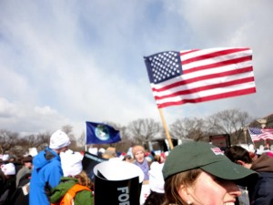 Climate Rally Crowd